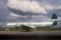 Photo: Air New Zealand, Lockheed L-188 Electra, ZK-TEB