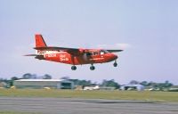 Photo: Red Devils, Britten-Norman BN-2B Islander, G-AXDH