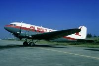 Photo: Air Indies, Douglas DC-3, N91314