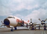 Photo: Western Airlines, Lockheed L-188 Electra