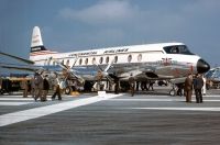 Photo: Continental Airlines, Vickers Viscount 800