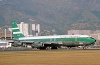 Photo: Cathay Pacific Airways, Boeing 707-300, VR-HHE
