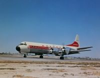 Photo: Western Airlines, Lockheed L-188 Electra, N7135C