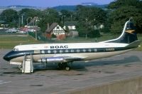 Photo: BOAC - British Overseas Airways Corporation, Vickers Viscount 700, G-AMON