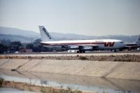 Photo: Western Airlines, Boeing 720