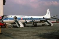 Photo: Cyprus Airways, Vickers Viscount 800, G-AOYJ