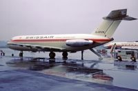 Photo: Swissair, BAC One-Eleven 400, G-ATVH