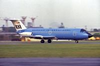 Photo: Braniff International Airlines, BAC One-Eleven 200, N1542