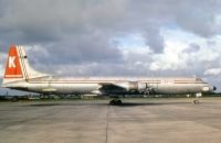 Photo: Transmeridian Air Cargo, Canadair CL-44, G-AXAA