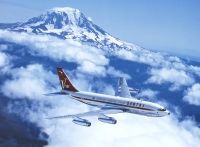 Photo: Qantas, Boeing 707-100, VH-EBL
