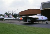 Photo: Swiss Air Force, De Havilland DH-115 Vampire, J-1106